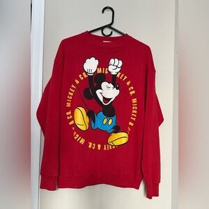 Vintage Mickey Mouse Crew Neck